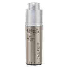 Load image into Gallery viewer, C Radiance Moisturizer 30ml open airless pump bottle- Mikel Kristi
