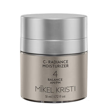 Load image into Gallery viewer, C Radiance Moisturizer 50ml open airless pump jar by Mikel Kristi Skincare
